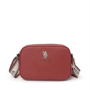 U.S. Polo Assn. Red Crossbody Bag